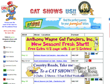 Tablet Screenshot of catshows.us